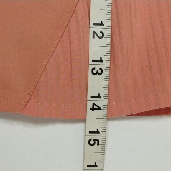 Nike Skirt Peach Pleated Sides Attached Shorts size Medium - Picture 6 of 16